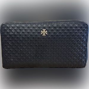TORY BURCH Wallet, black, loved condition